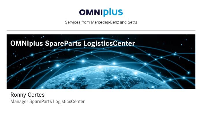Presentation: SpareParts LogisticsCenter