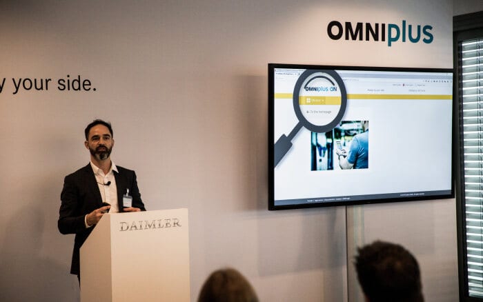Omniplus von Daimler Buses bietet das Beste aus der Welt des analogen und digitalen Services