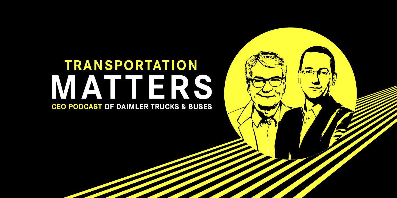 Daimler Truck CEO und Bloomberg Deutschland Chef Daniel Schäfer diskutieren über Globalisierung im Podcast