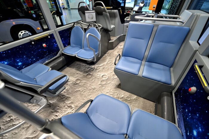 Außergewöhnliches Design für fünf Mercedes-Benz Citaro