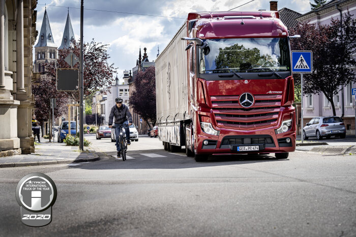 Vielfach preisgekrönt und erfolgreich im Einsatz – Der neue Actros ist der Truck der 2020er Jahre