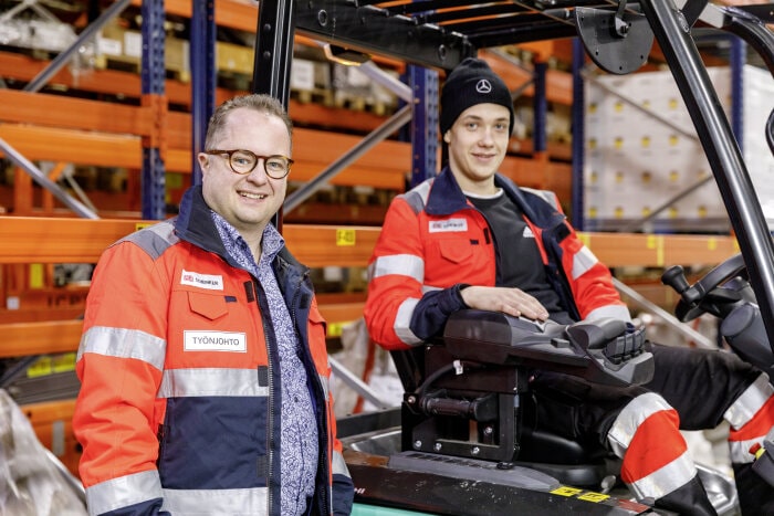 Transport Vähälä - Winterfahrerprobung Finnland