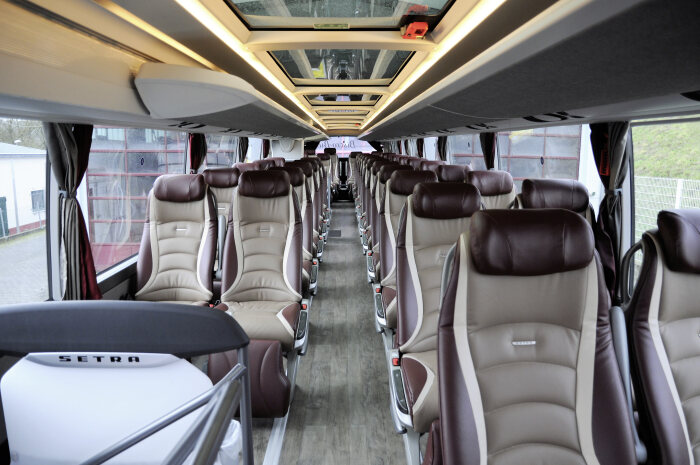 Setra DT offers luxurious comfort on two levels