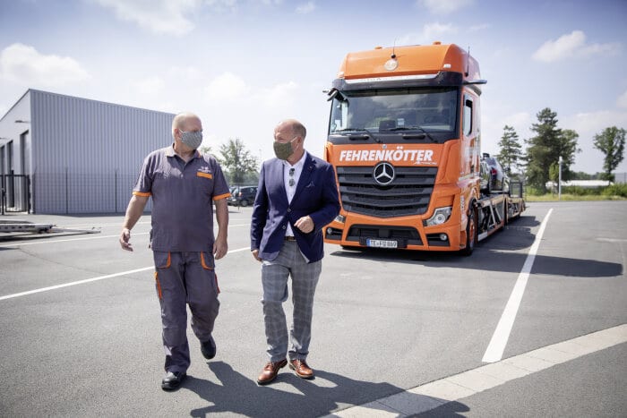 Die SaniStop-Story: Während der Corona-Krise werden mehr als 150 sanitäre Anlagen bundesweit für Lkw-Fahrer geöffnet