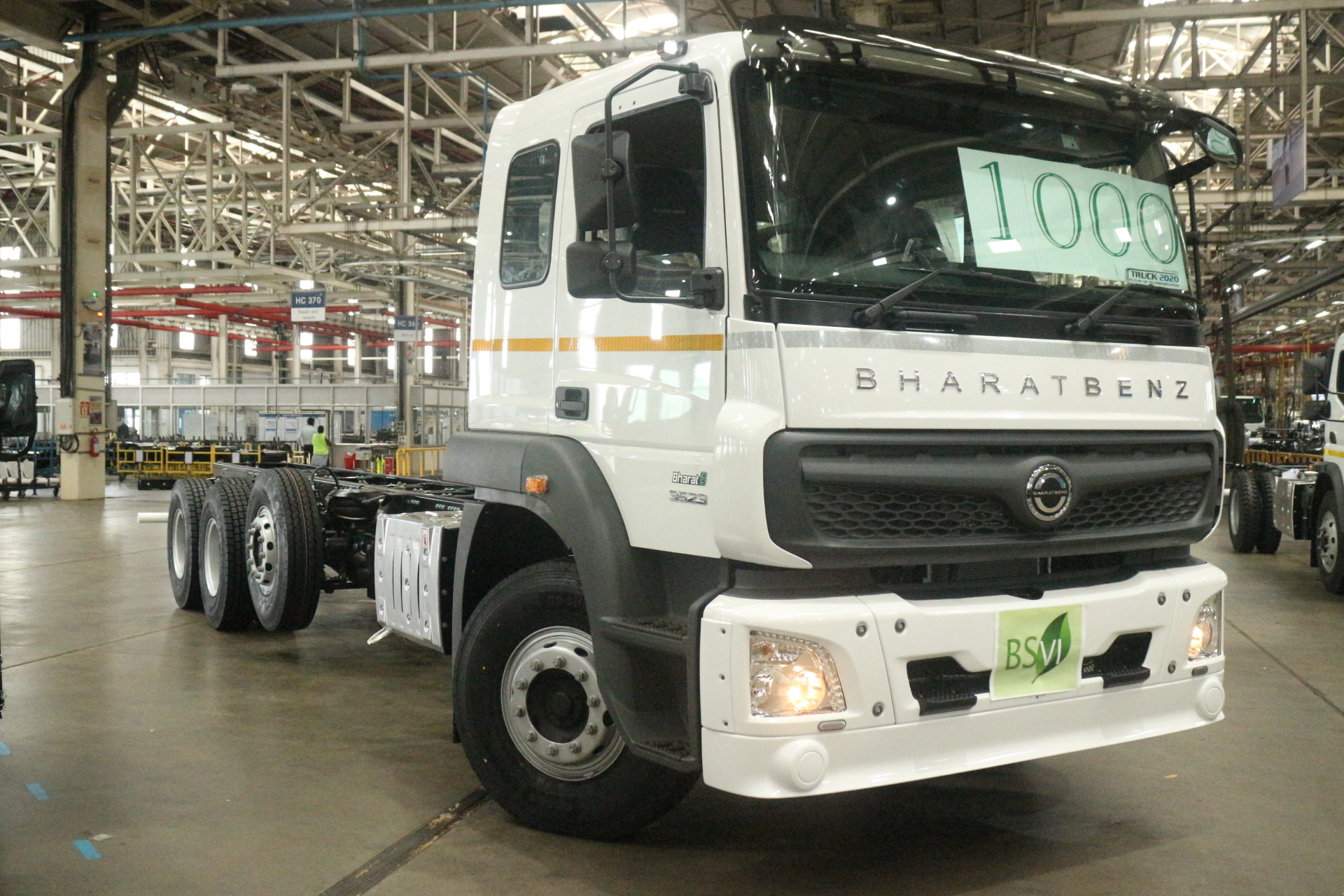 BharatBenz Celebrates New Production Milestones Despite Lockdown BharatBenz Celebrates New Production Milestones Despite Lockdown