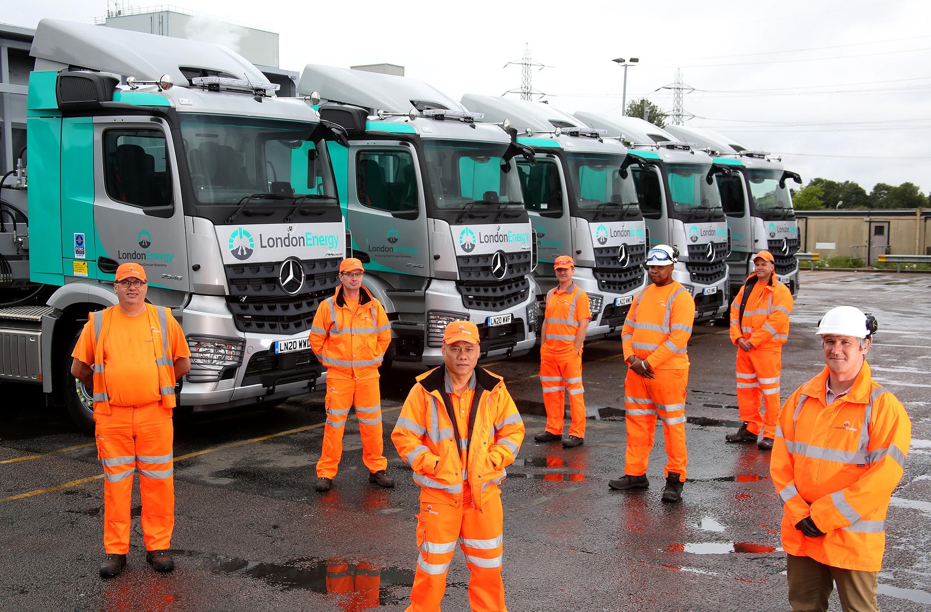 Der neue Mercedes-Benz Arocs in London – mit Sicherheit im Fokus Der neue Mercedes-Benz Arocs in London – mit Sicherheit im Fokus