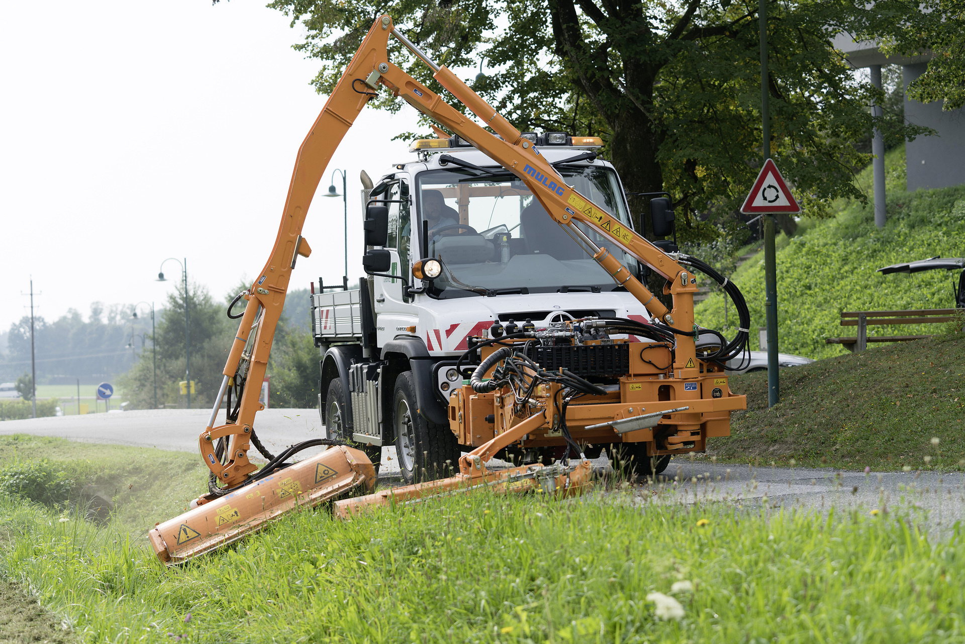 Leibnitz: U423 mit Mulag Trio-Mäher