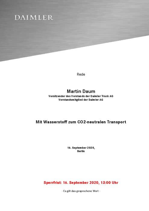 Rede Martin Daum