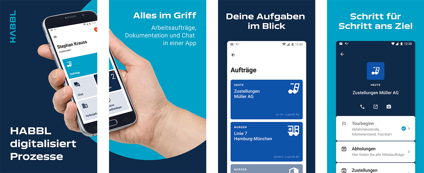 HABBL ist Ihr Kommunikations-Hub für all Ihre Aufträge. HABBL ist Ihr Kommunikations-Hub für all Ihre Aufträge.