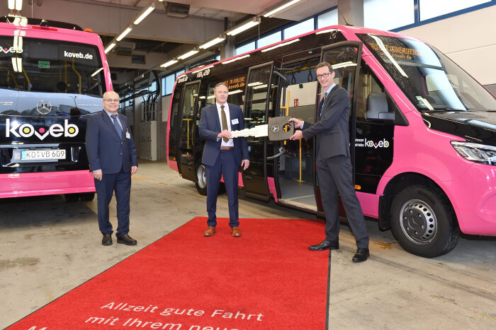 Minibusse als Teil der Koblenzer Nahverkehrswende