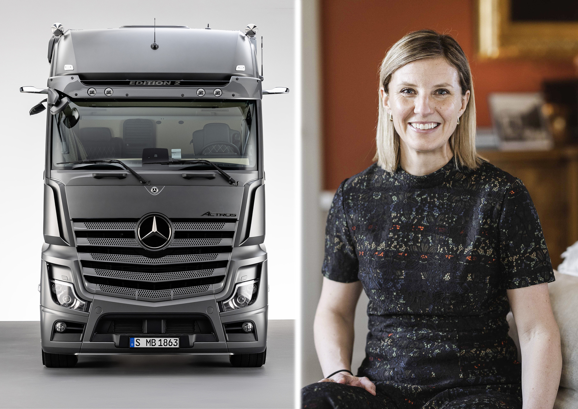 Karin Rådström takes over management of Mercedes-Benz Trucks on 1 February 2021 Welcome on board: Karin Rådström takes over management of Mercedes-Benz Trucks