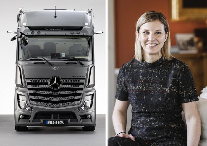 Welcome on board: Karin Rådström takes over management of Mercedes-Benz Trucks