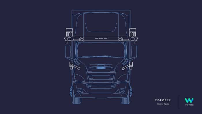 Daimler Trucks und Waymo kooperieren bei der Entwicklung autonomer SAE Level 4-Lkw