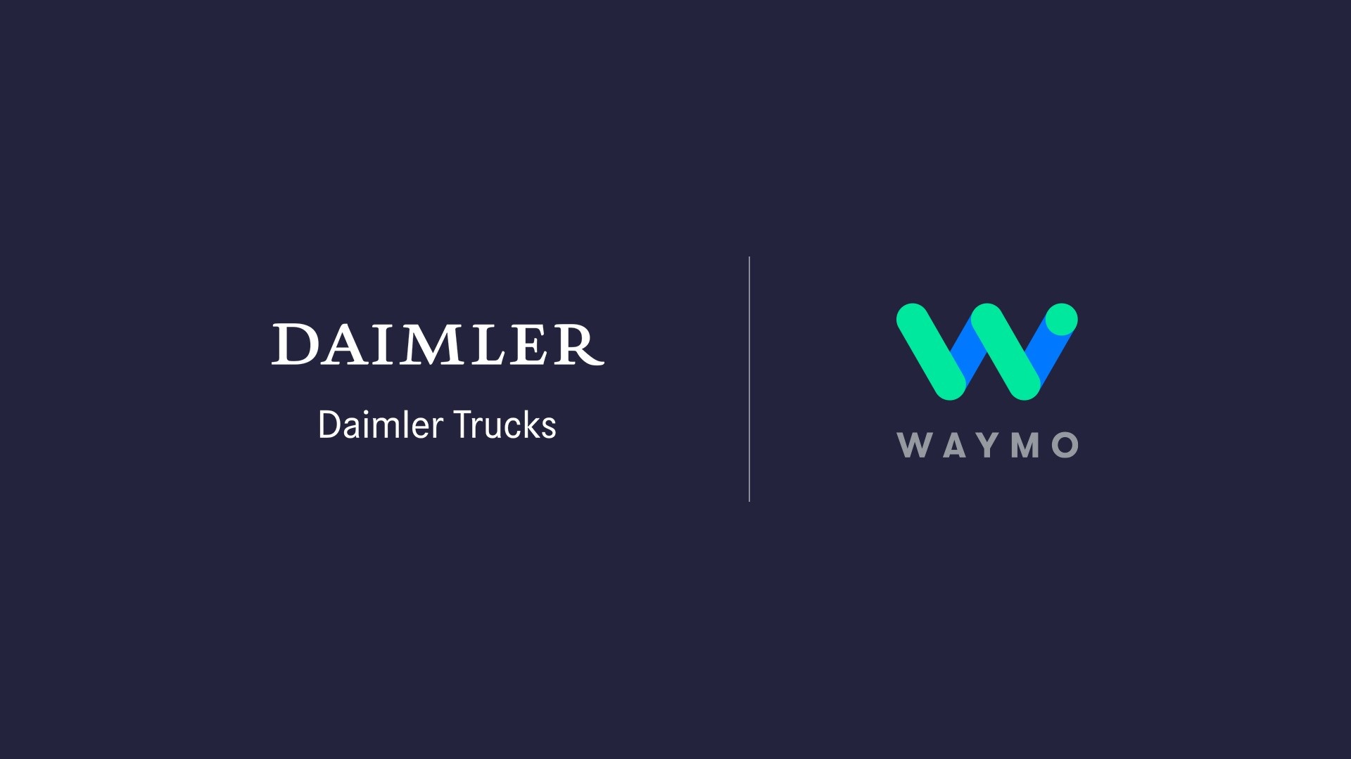 Daimler Trucks and Waymo partner on the development of autonomous SAE Level 4 trucks