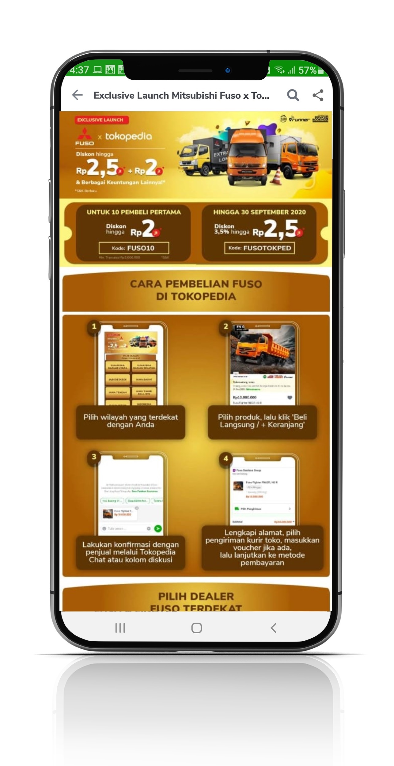 Going digital in Indonesia: FUSO distributor begins innovative online sales approach amid COVID-19 Going digital in Indonesia: FUSO distributor begins innovative online sales approach amid COVID-19