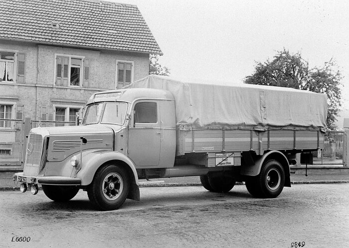 Vor 70 Jahren: Premiere des Schwerlastwagens Mercedes-Benz L 6600 und Omnibus O 6600