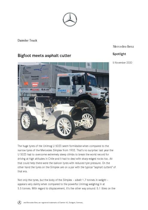 Bigfoot meets asphalt cutter