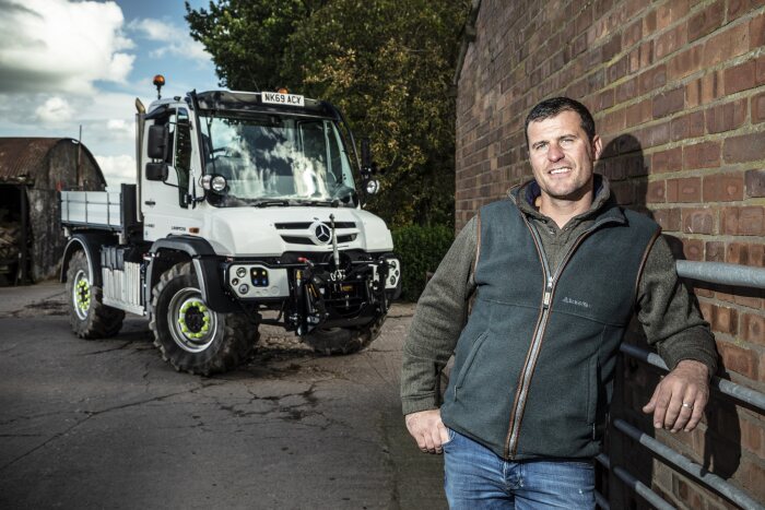 Unimog liefert Milch und Kostenersparnisse