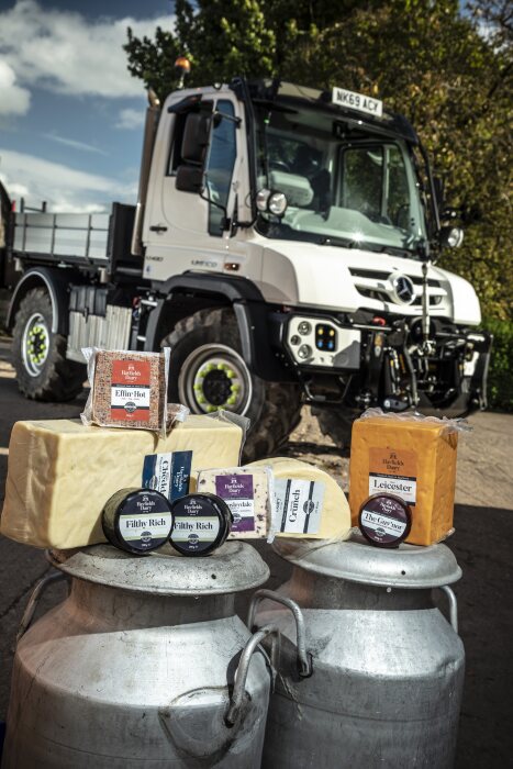 Unimog liefert Milch und Kostenersparnisse