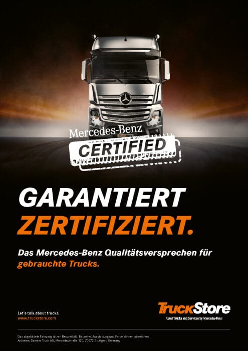 Mercedes-Benz Lkw führt mit „Mercedes-Benz Certified“ neues Label für Gebraucht-Trucks ein - 10 Fragen und Antworten rund um das neue Qualitätsversprechen