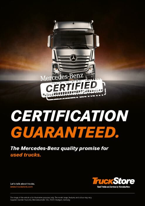 Mercedes-Benz Lkw führt mit „Mercedes-Benz Certified“ neues Label für Gebraucht-Trucks ein - 10 Fragen und Antworten rund um das neue Qualitätsversprechen
