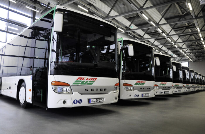 25 Setra low-entry buses for Hessen and Saxony