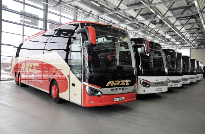 Arzt Reisen expands its Setra fleet