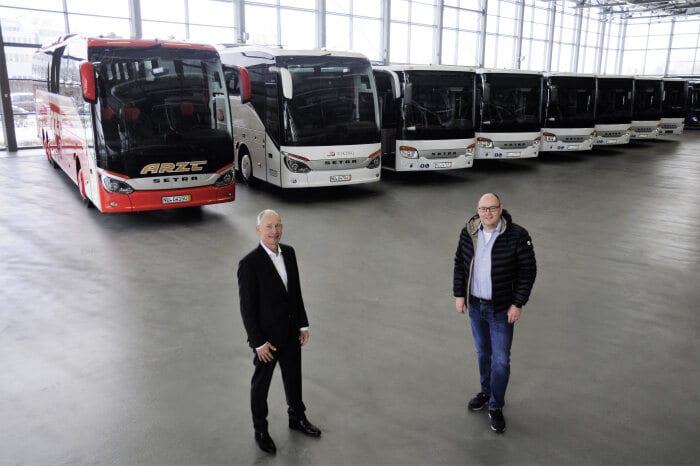 Arzt Reisen expands its Setra fleet