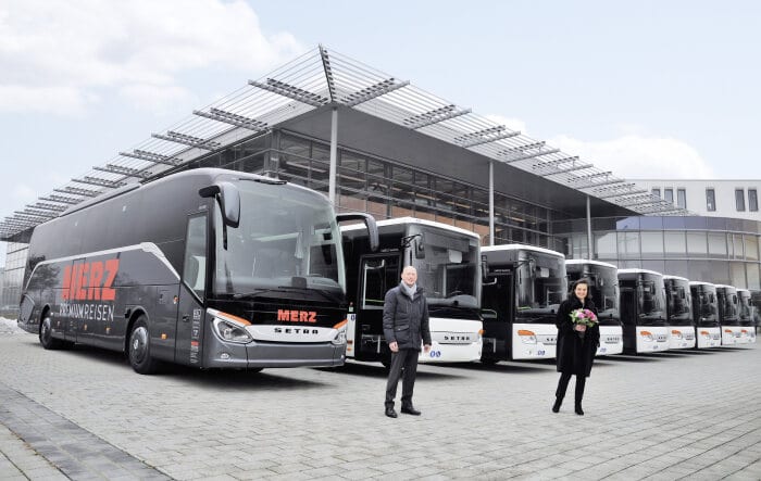 Merz Reisen baut Setra Flotte aus