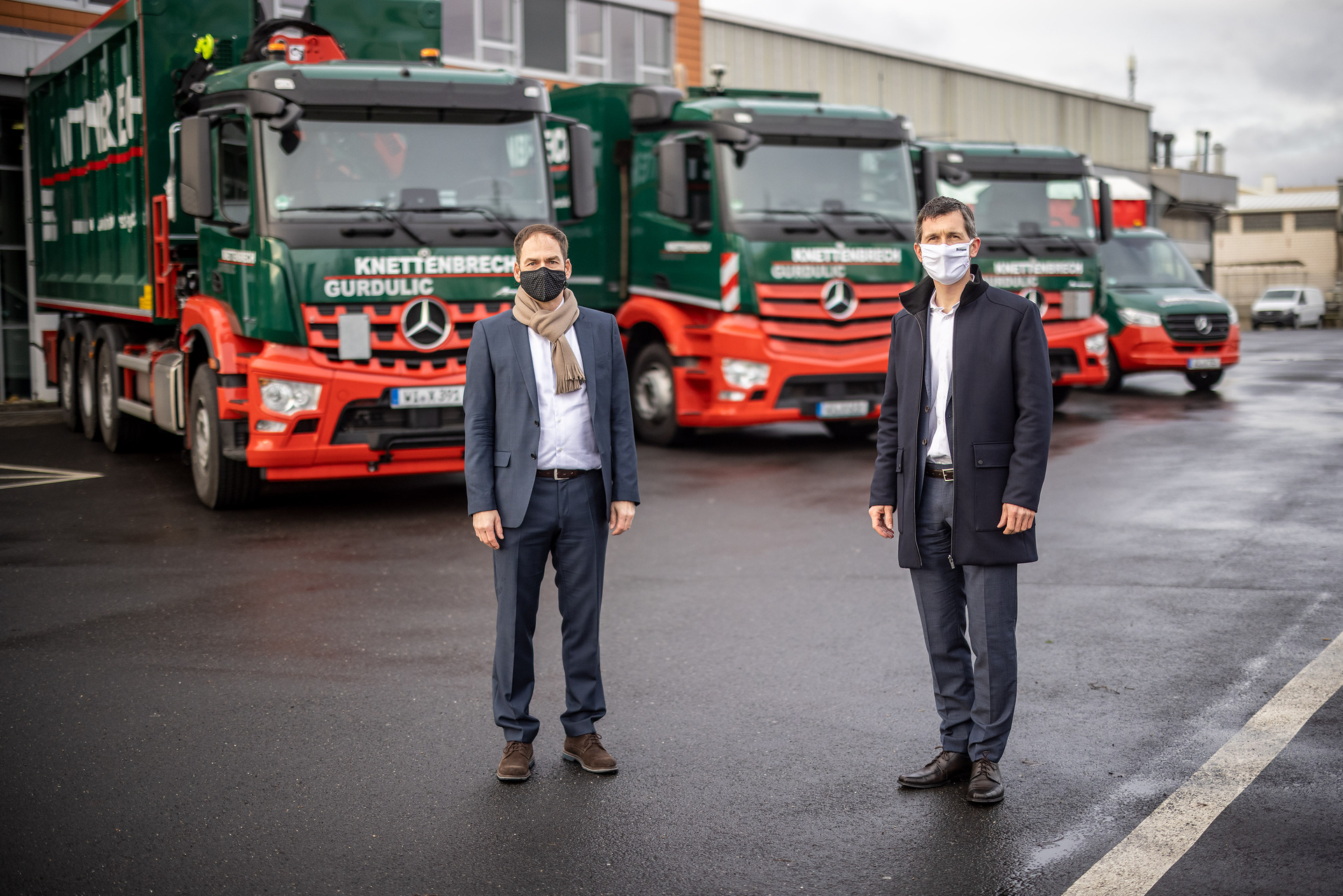 Major Order Actros & Arocs Großauftrag: Knettenbrech + Gurdulic übernimmt die ersten von mehr als 100 Fahrzeugen