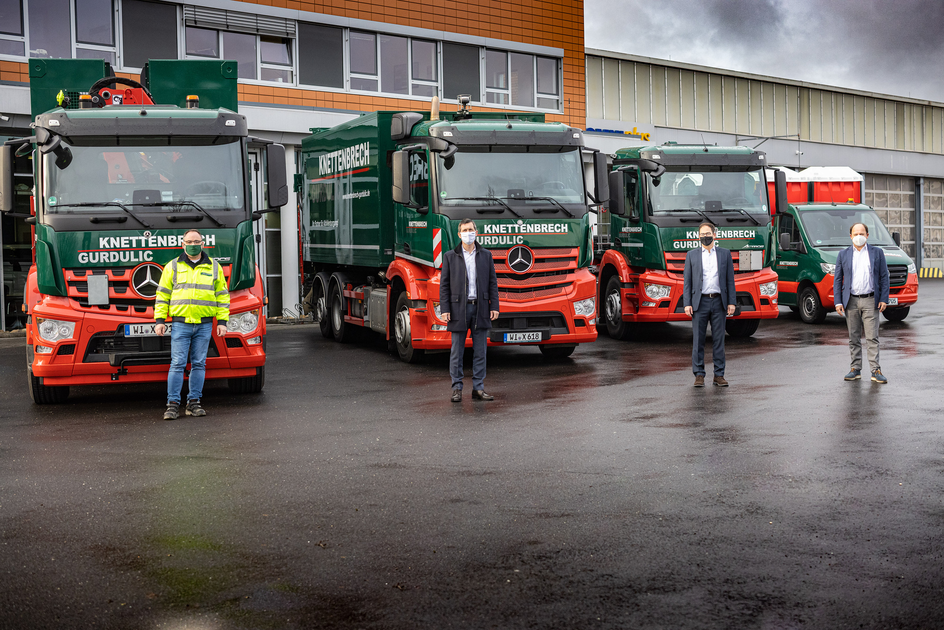 Major Order Actros & Arocs Großauftrag: Knettenbrech + Gurdulic übernimmt die ersten von mehr als 100 Fahrzeugen