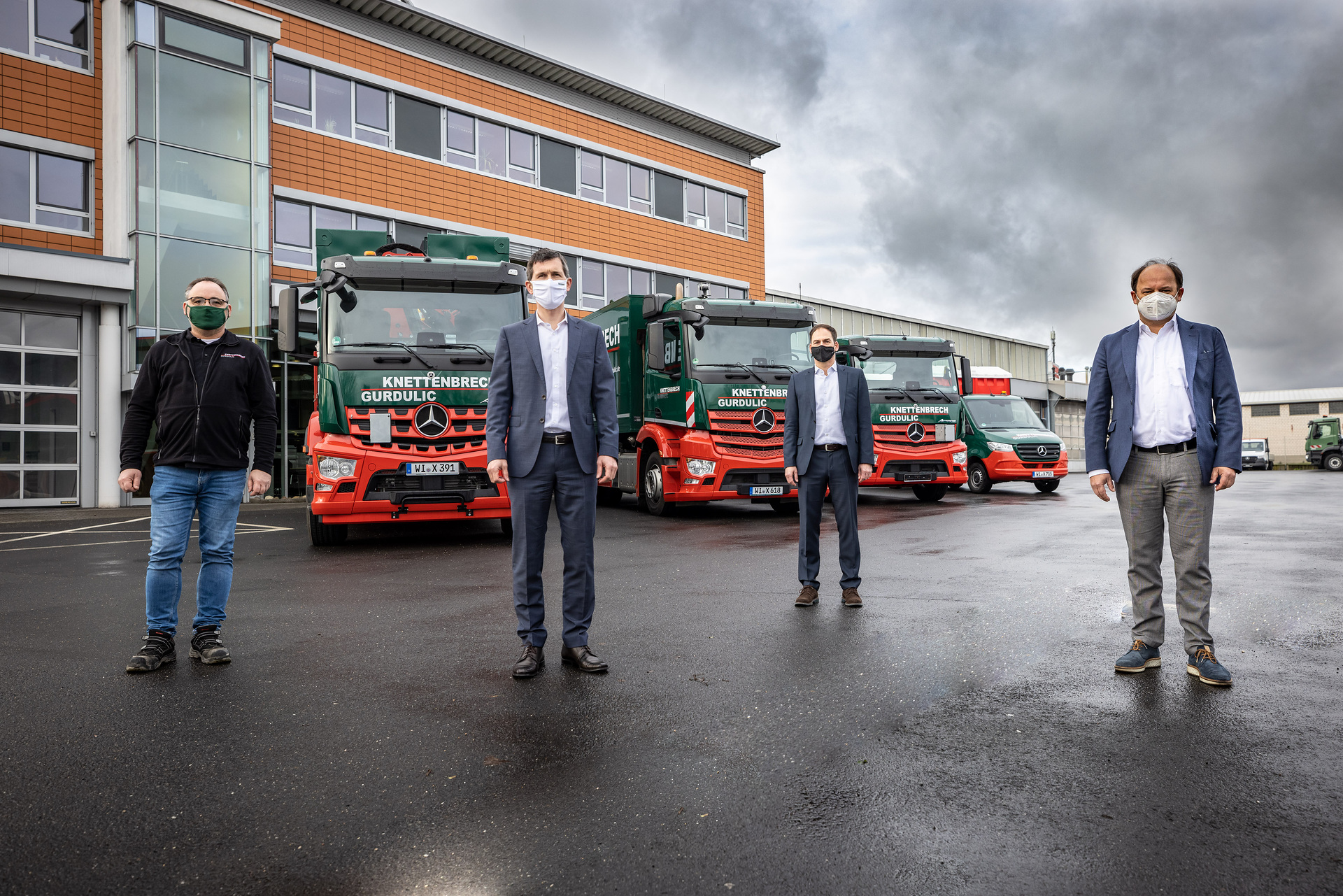 Major Order Actros & Arocs Großauftrag: Knettenbrech + Gurdulic übernimmt die ersten von mehr als 100 Fahrzeugen