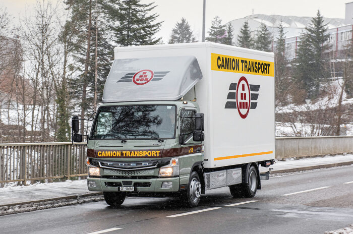 Grüezi eCanter! FUSO e-Lkw nun auch in der Schweiz im City-Einsatz