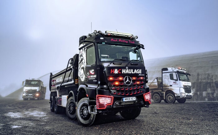 Neues Schmuckstück für H & C Haulage