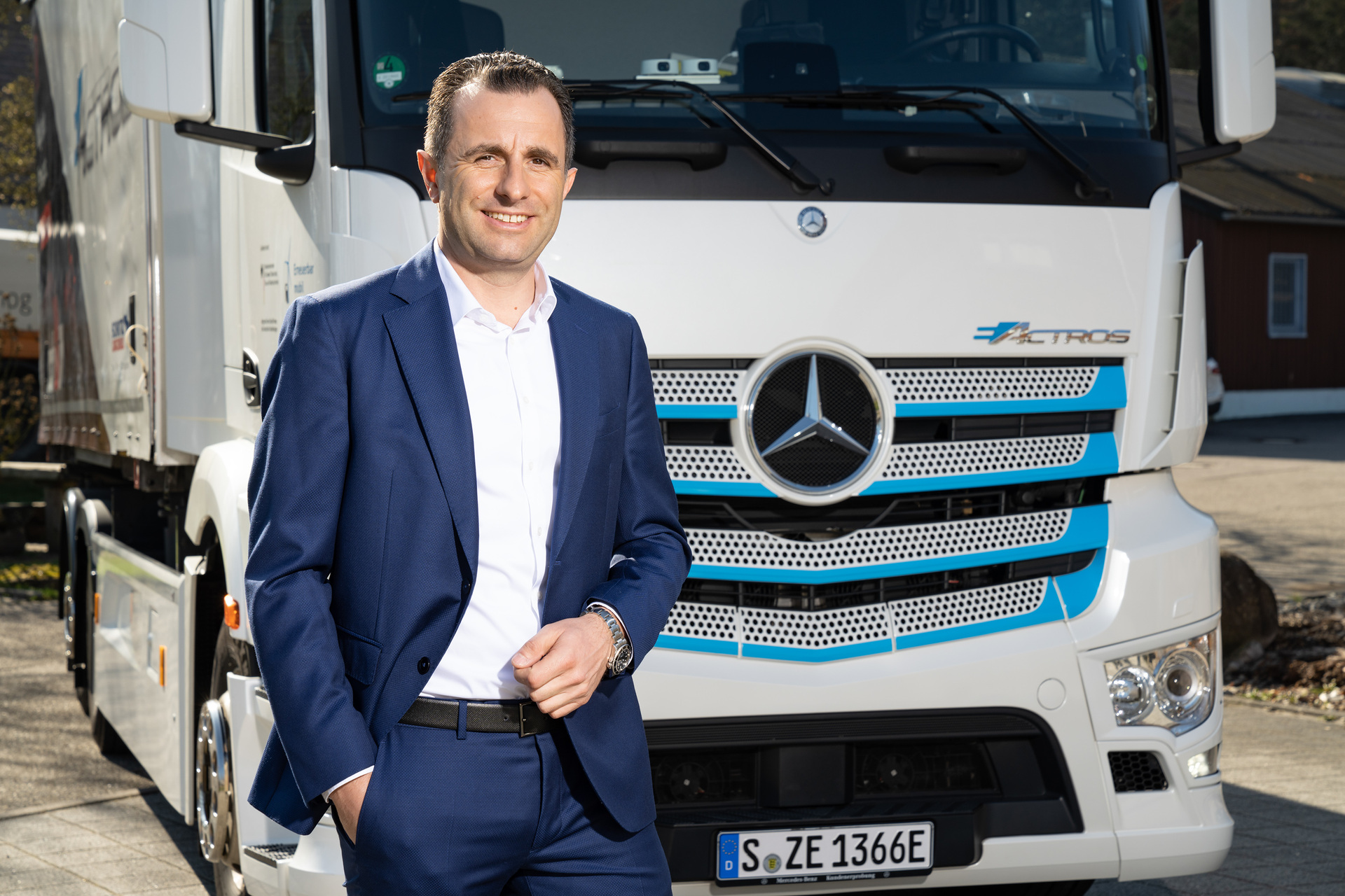 Rainer Schmitt, geschäftsführender Gesellschafter Logistik Schmitt Rainer Schmitt, geschäftsführender Gesellschafter Logistik Schmitt