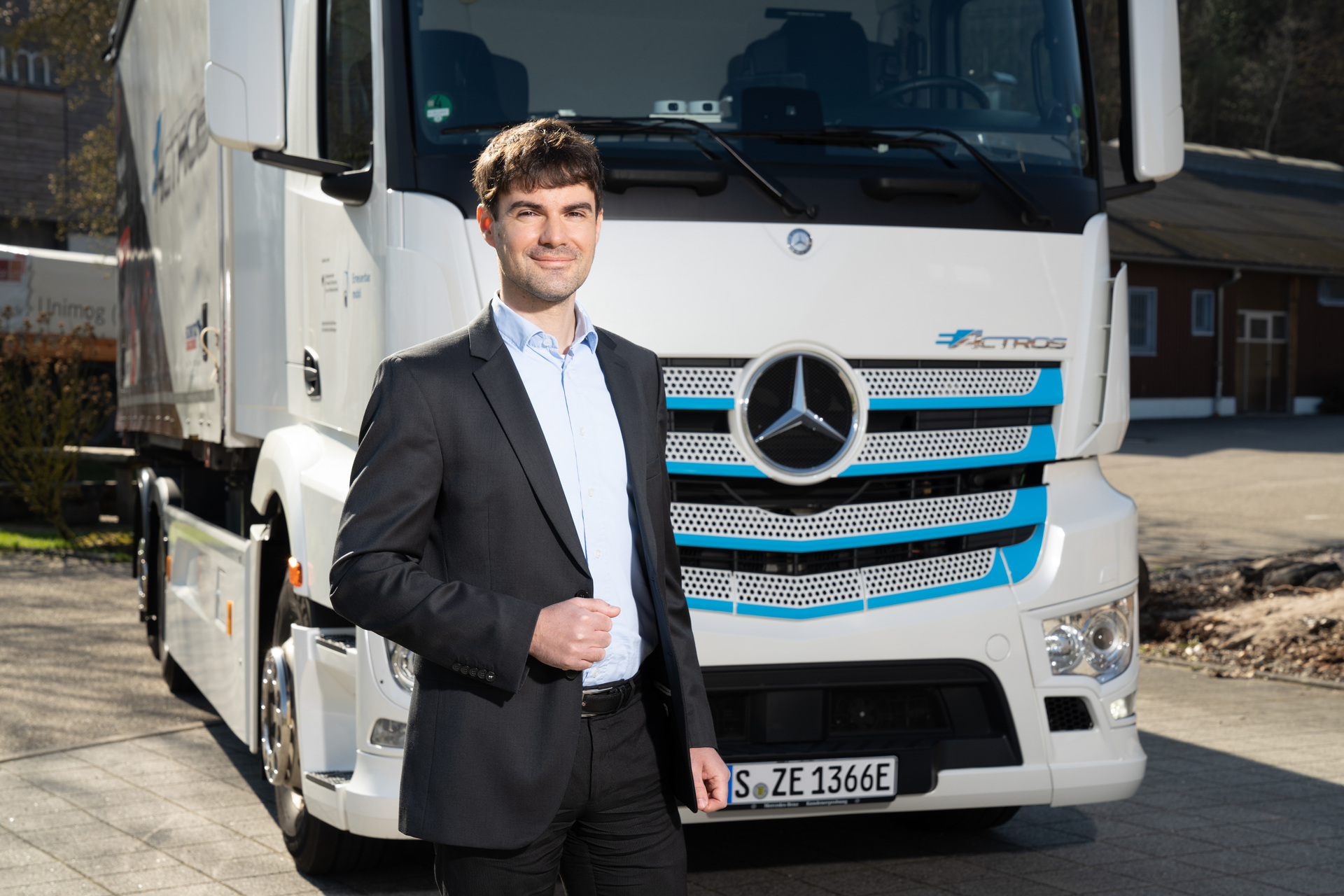 Dr. Dalibor Dudic, Leiter Projekt Mercedes-Benz eActros Dr. Dalibor Dudic, Leiter Projekt Mercedes-Benz eActros