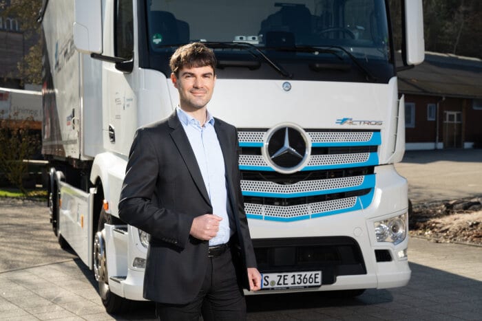 Dr. Dalibor Dudic, Head of the Mercedes-Benz eActros project