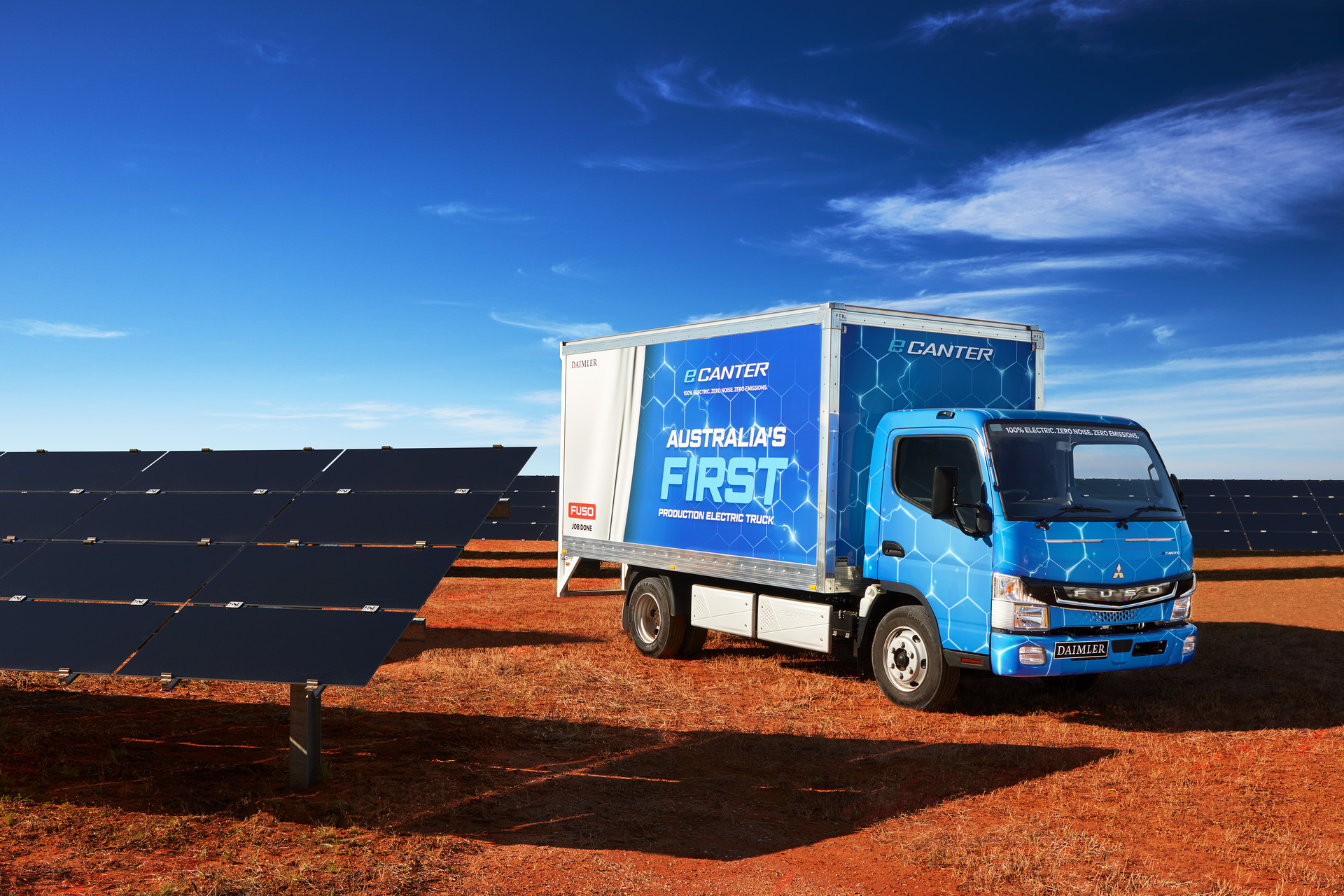 G’Day Australien! Daimler Trucks' batterieelektrischer FUSO eCanter geht Down Under an den Start G’Day Australien! Daimler Trucks' batterieelektrischer FUSO eCanter geht Down Under an den Start