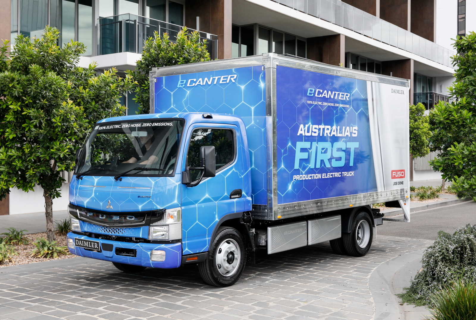 G’Day Australien! Daimler Trucks' batterieelektrischer FUSO eCanter geht Down Under an den Start G’Day Australien! Daimler Trucks' batterieelektrischer FUSO eCanter geht Down Under an den Start
