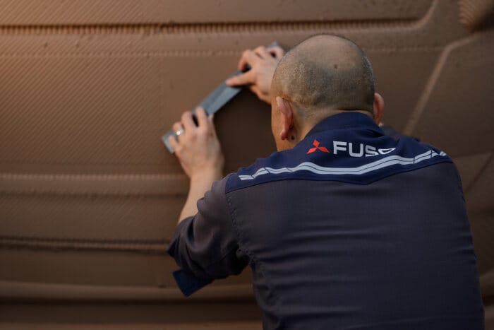 Physical design at Mitsubishi Fuso