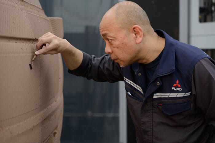 Physical design at Mitsubishi Fuso