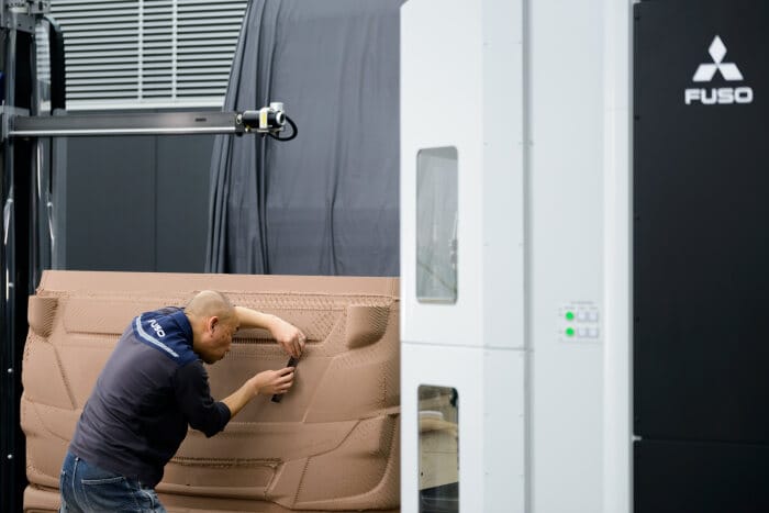 Physical design at Mitsubishi Fuso