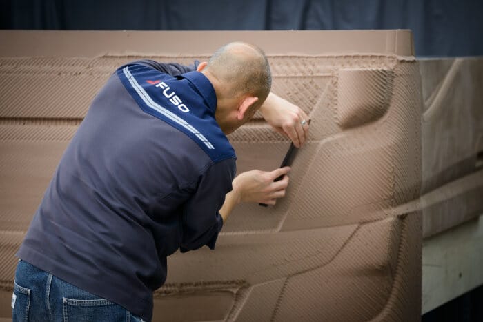 Physical design at Mitsubishi Fuso