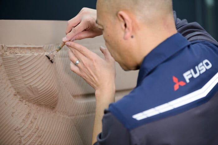 Physical design at Mitsubishi Fuso