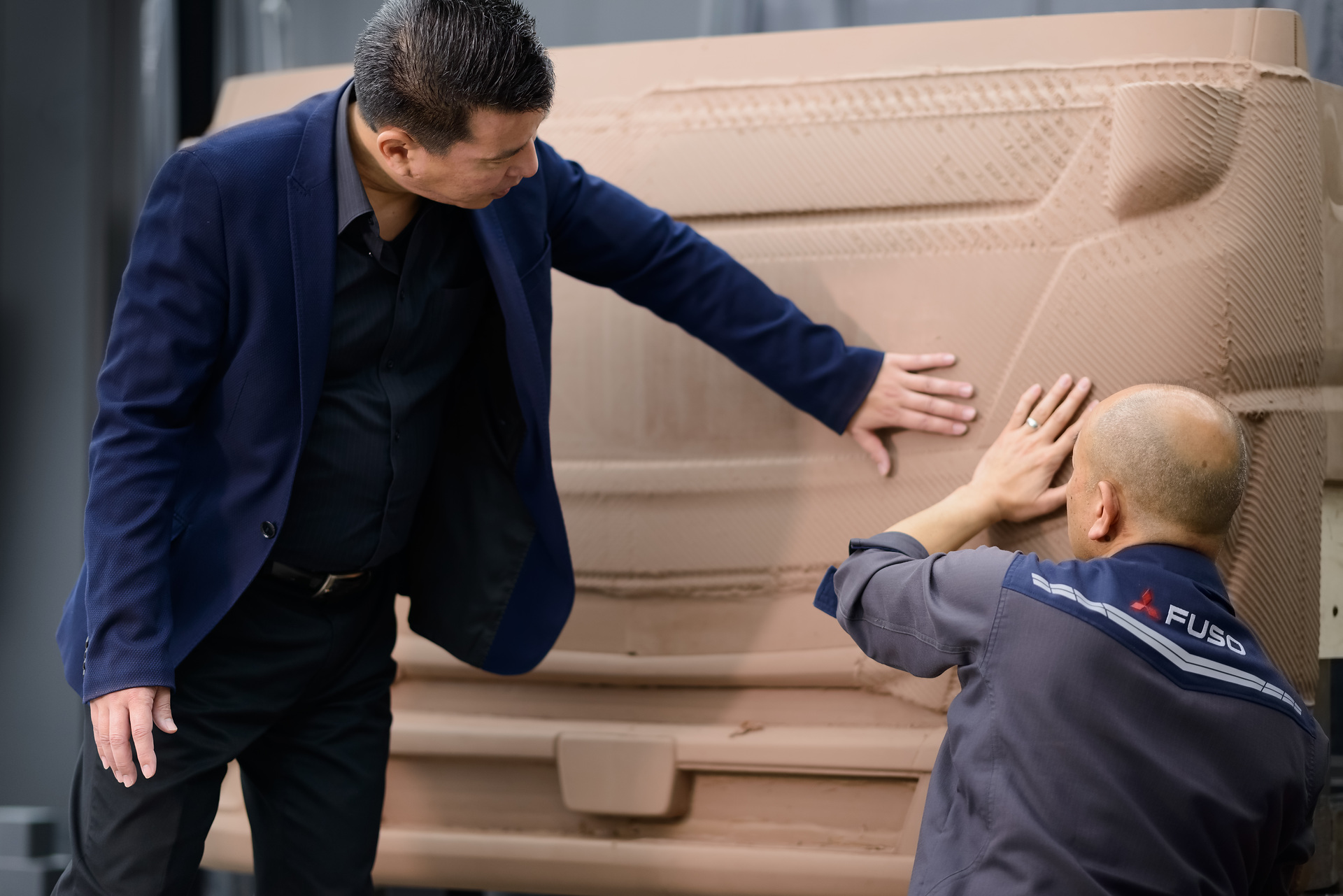 Physical design at Mitsubishi Fuso