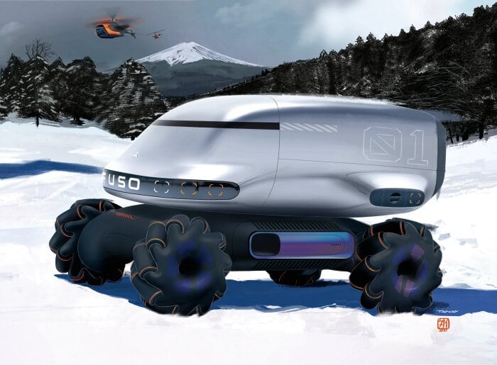 Intelligent.Rescue Truck ("IR.Q") concept model