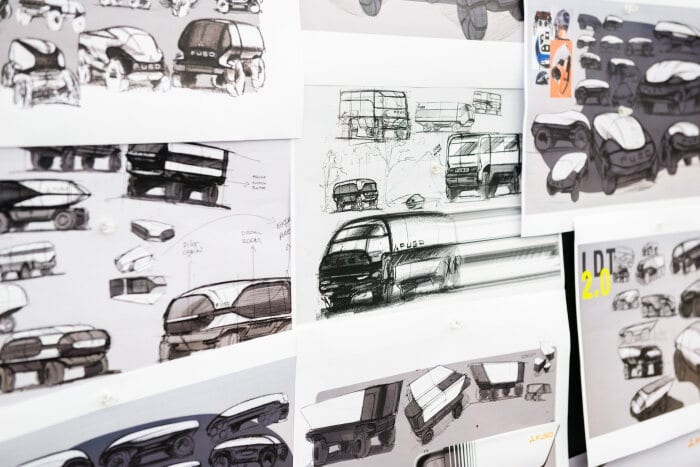 Advanced design at Mitsubishi Fuso