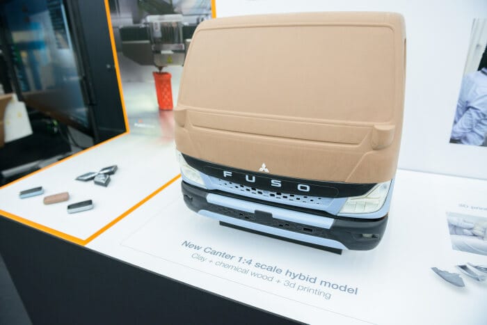 Physical design at Mitsubishi Fuso