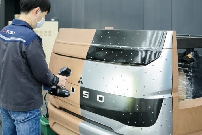 Physical design at Mitsubishi Fuso