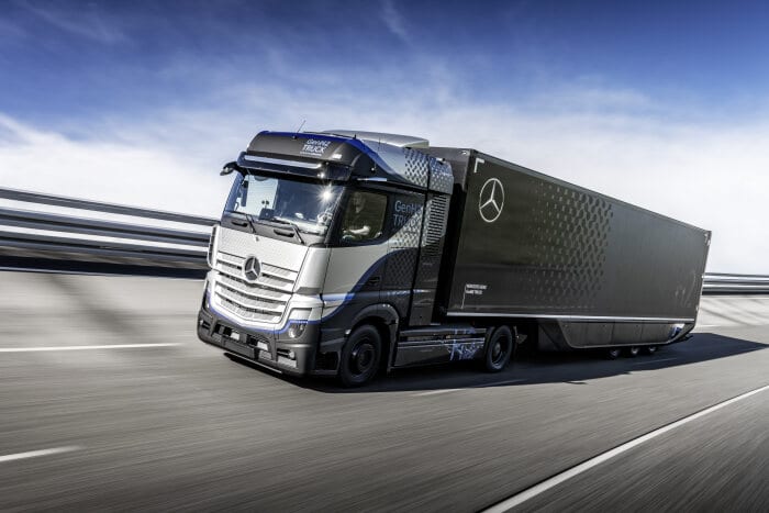 Daimler Trucks startet intensive Tests seines Brennstoffzellen-Lkw